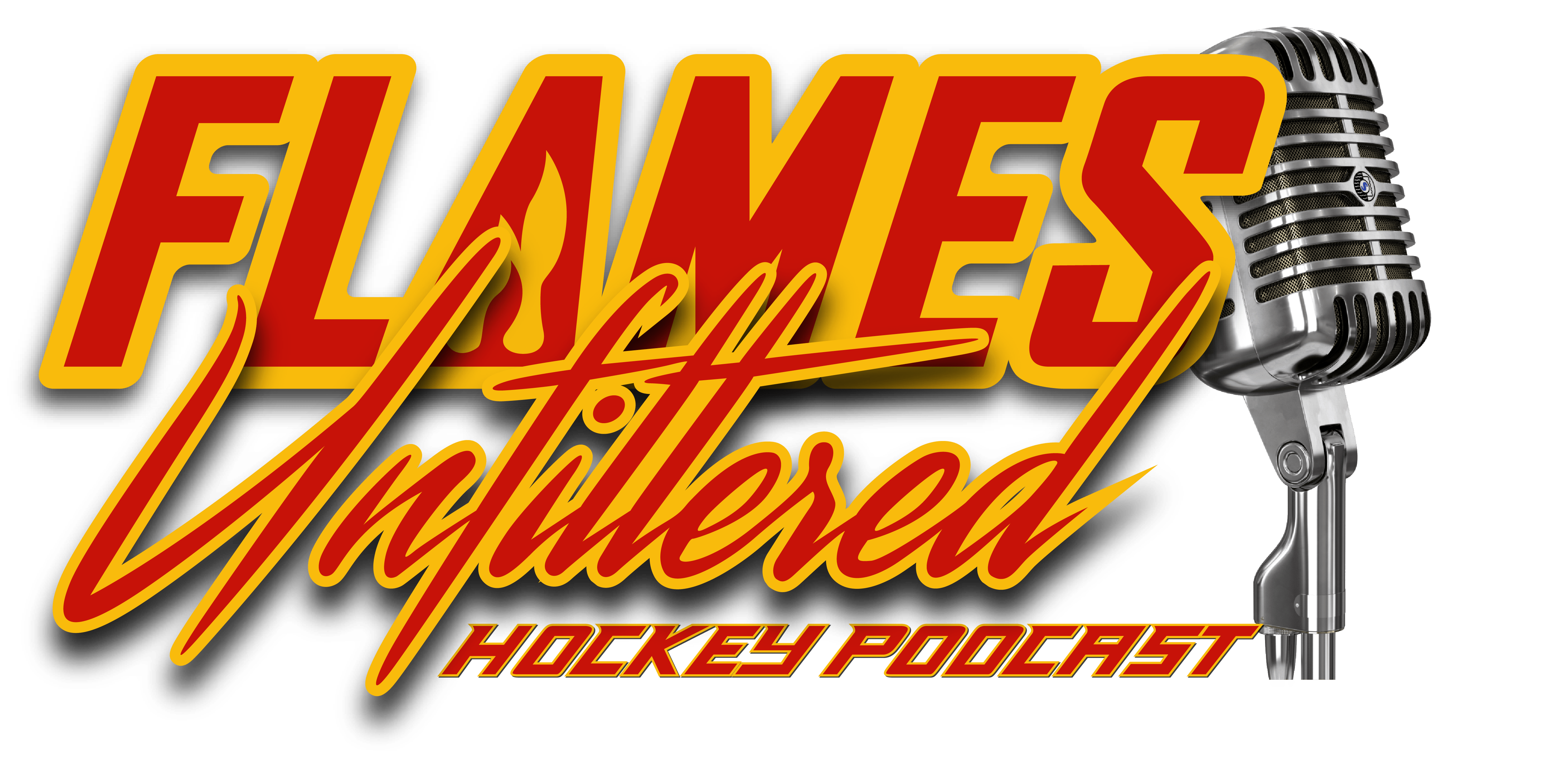 Logo for Unfiltered Hockey Podcast named James.