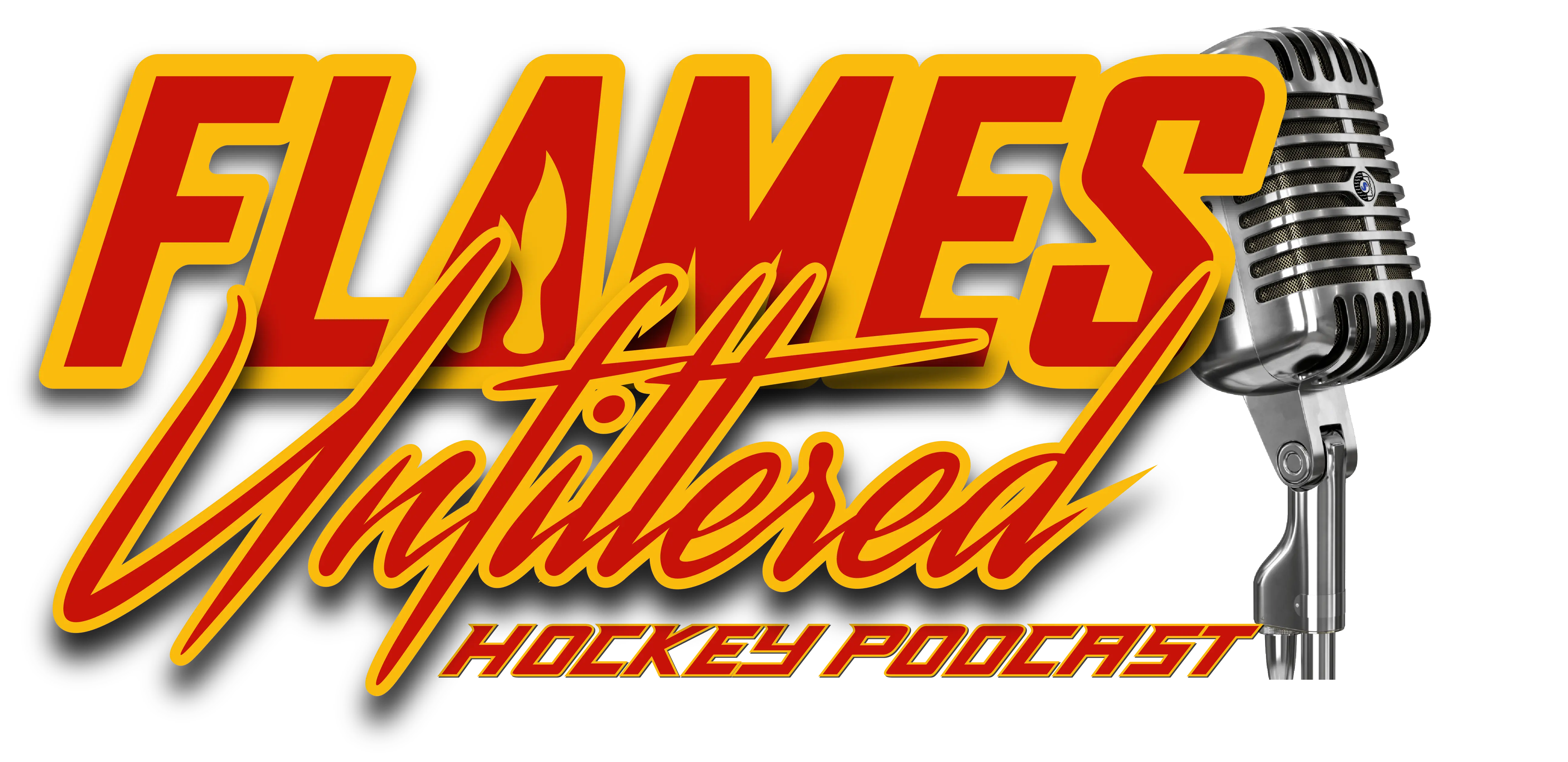Logo for Unfiltered Hockey Podcast named James.